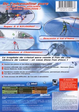 Ski Racing 2006 (Europe) box cover back